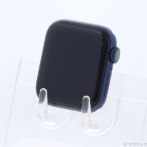 (中古)Apple Apple Watch Series 6 GPS 40mm ブルーアルミニウムケース バンド無し(349-ud)