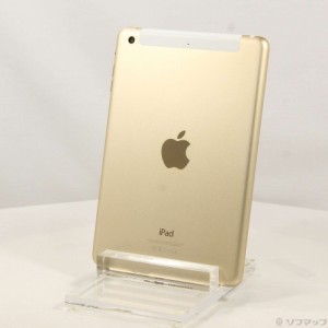 (中古)Apple iPad mini 3 64GB ゴールド MGYN2J/A docomo(344-ud)