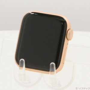 (中古)Apple Apple Watch SE 第1世代 GPS 40mm ゴールドアルミニウムケース バンド無し(198-ud)