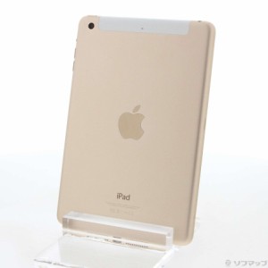 (中古)Apple iPad mini 3 16GB ゴールド MGYR2J/A au(196-ud)