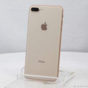 (中古)Apple iPhone8 Plus 256GB ゴールド MQ9Q2J/A SoftBank(344-ud)