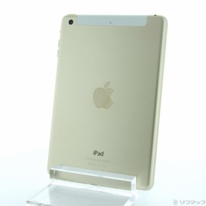 (中古)Apple iPad mini 3 16GB ゴールド MGYR2J/A au(198-ud)