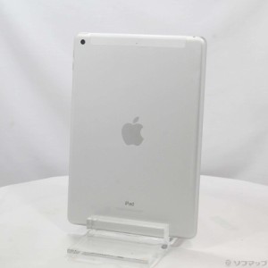 (中古)Apple iPad 第6世代 32GB シルバー MR6P2J/A auロック解除SIMフリー(305-ud)