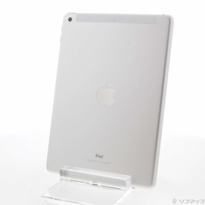 (中古)Apple iPad 第6世代 32GB シルバー MR6P2J/A auロック解除SIMフリー(384-ud)