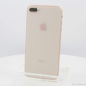 (中古)Apple iPhone8 Plus 64GB ゴールド MQ9M2J/A SIMフリー(251-ud)
