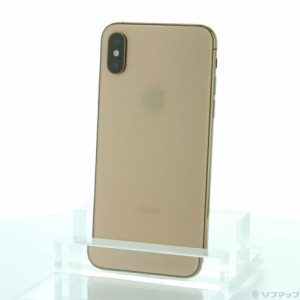 (中古)Apple iPhoneXS 256GB ゴールド MTE22J/A SIMフリー(371-ud)