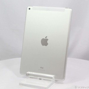 (中古)Apple iPad 第7世代 32GB シルバー MW6C2J/A auロック解除SIMフリー(368-ud)