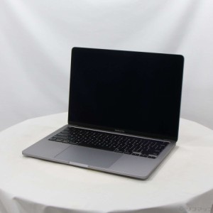 (中古)MacBook Pro 13.3-inch Late 2020 MYD82J/A M1 8コアCPU_8コアGPU 8GB SSD256GB スペースグレイ (13.3 Ventura)(269-ud)