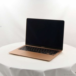 (中古)Apple MacBook Air 13.3-inch Late 2020 MGND3J/A Apple M1 8コアCPU_7コアGPU 8GB SSD256GB ゴールド (12.6 Monterey)(198-ud)