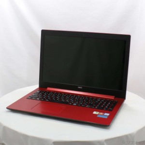 (中古)NEC 格安安心パソコン LaVie Note Standard NS300/KAR PC-NS300KAR カームレッド (Windows 10)(344-ud)