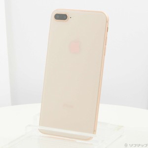 (中古)Apple iPhone8 Plus 64GB ゴールド MQ9M2J/A SoftBank(262-ud)