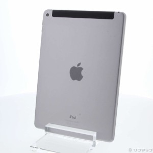 (中古)Apple iPad Air 2 64GB スペースグレイ MGHX2J/A au(258-ud)