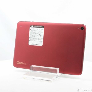 (中古)KYOCERA Qua tab QZ 32GB ボルドー KYT33 au(276-ud)