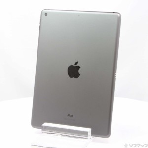 (中古)Apple iPad 第7世代 32GB スペースグレイ MW742LL/A Wi-Fi(368-ud)