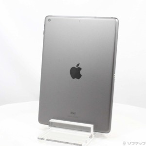 (中古)Apple iPad 第7世代 32GB スペースグレイ MW742LL/A Wi-Fi(384-ud)