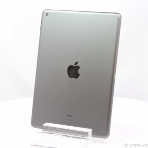 (中古)Apple iPad 第7世代 32GB スペースグレイ MW742LL/A Wi-Fi(381-ud)