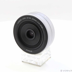 (中古)Canon EF-M 22mm F2 STM シルバー (レンズ)(CANON Mマウント)(262-ud)