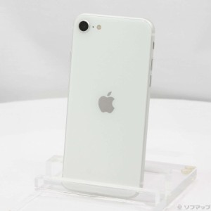 (中古)Apple iPhone SE 第2世代 64GB ホワイト MX9T2J/A SIMフリー(368-ud)