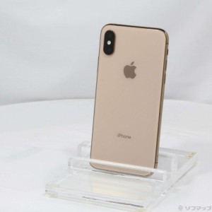 (中古)Apple iPhoneXS 256GB ゴールド MTE22J/A SIMフリー(251-ud)