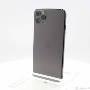 (中古)SoftBank iPhone11 Pro Max 64GB スペースグレイ MWHD2J/A SoftBank(295-ud)