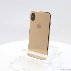 (中古)Apple iPhoneXS 256GB ゴールド NTE22J/A SIMフリー(368-ud)