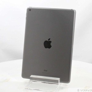 (中古)Apple iPad 第7世代 32GB スペースグレイ MW742LL/A Wi-Fi(348-ud)