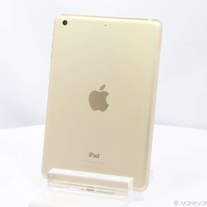 (中古)Apple iPad mini 3 128GB ゴールド MGYK2J/A Wi-Fi(344-ud)