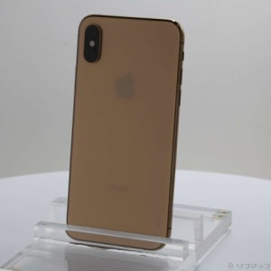 (中古)Apple iPhoneXS 256GB ゴールド NTE22J/A SIMフリー(262-ud)