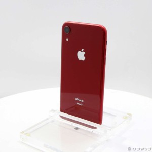 (中古)Apple iPhoneXR 128GB プロダクトレッド MT0N2J/A SIMフリー(297-ud)