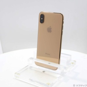 (中古)Apple iPhoneXS 256GB ゴールド MTE22J/A SIMフリー(276-ud)