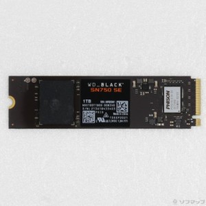 (中古)Western Digital WD_Black SN750 SE NVMe SSD 1TB WDS100T1B0E(262-ud)