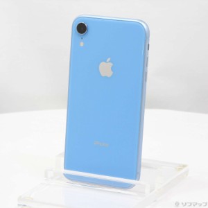 (中古)Apple iPhoneXR 128GB ブルー MT0U2J/A SIMフリー(262-ud)