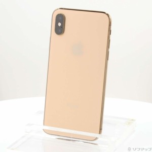 (中古)Apple iPhoneXS 256GB ゴールド MTE22J/A SIMフリー(349-ud)