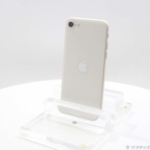 (中古)Apple iPhone SE 第3世代 128GB スターライト MMYG3J/A SIMフリー(258-ud)