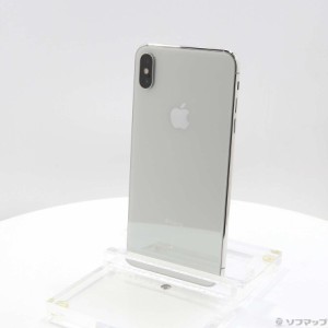 (中古)Apple iPhoneXS Max 64GB シルバー MT6R2J/A SIMフリー(377-ud)