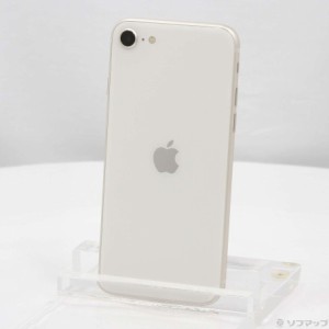 (中古)Apple iPhone SE 第3世代 128GB スターライト MMYG3J/A SIMフリー(262-ud)
