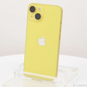 (中古)Apple iPhone14 128GB イエロー MR3Q3J/A SIMフリー(251-ud)