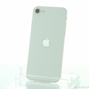 (中古)Apple iPhone SE 第2世代 128GB ホワイト MXD12J/A SIMフリー(381-ud)