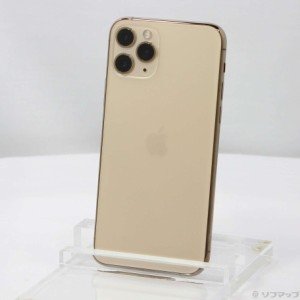 (中古)Apple iPhone11 Pro 256GB ゴールド NWC92J/A SIMフリー(295-ud)