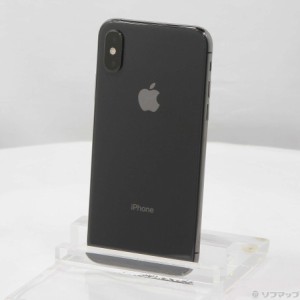 (中古)Apple iPhoneXS 64GB スペースグレイ MTAW2J/A SIMフリー(384-ud)