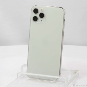 (中古)Apple iPhone11 Pro 64GB シルバー MWC32J/A SIMフリー(196-ud)