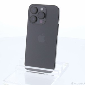(中古)Apple iPhone14 Pro 128GB スペースブラック MPXU3J/A SIMフリー(269-ud)