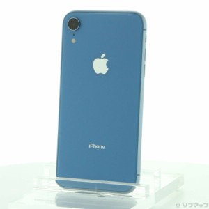(中古)Apple iPhoneXR 64GB ブルー MT0E2J/A SIMフリー(295-ud)