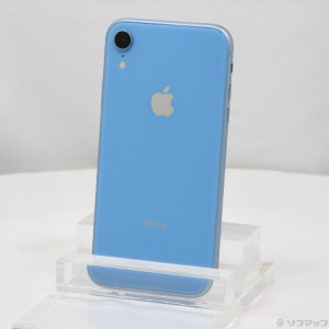 (中古)Apple iPhoneXR 64GB ブルー NT0E2J/A SIMフリー(262-ud)