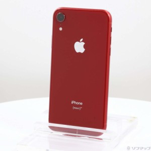 (中古)Apple iPhoneXR 64GB プロダクトレッド MH6W3J/A SIMフリー(262-ud)