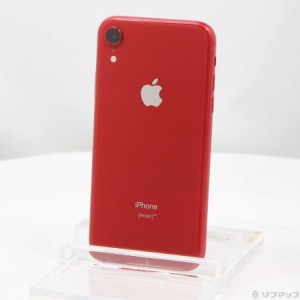 (中古)Apple iPhoneXR 64GB プロダクトレッド MH6W3J/A SIMフリー(196-ud)