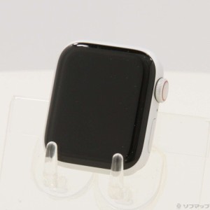 (中古)Apple Apple Watch Series 5 GPS + Cellular 40mm シルバーアルミニウムケース バンド無し(269-ud)