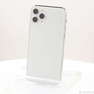 (中古)Apple iPhone11 Pro 256GB シルバー MWC82J/A SIMフリー(247-ud)