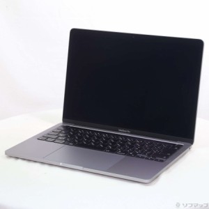 (中古)MacBook Pro 13.3-inch Late 2020 MYD82J/A M1 8コアCPU_8コアGPU 8GB SSD256GB スペースグレイ (12.6 Monterey)(247-ud)