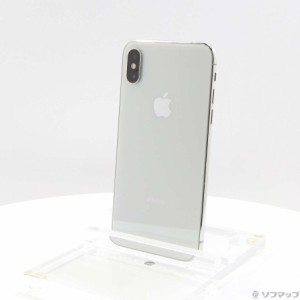 (中古)Apple iPhoneXS 64GB シルバー NTAX2J/A SIMフリー(295-ud)